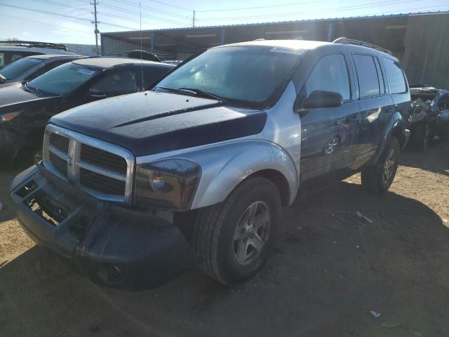 1D4HB48236F184627 - 2006 DODGE DURANGO SLT BLUE photo 1