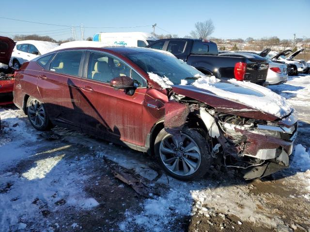 JHMZC5F11JC022972 - 2018 HONDA CLARITY BURGUNDY photo 4