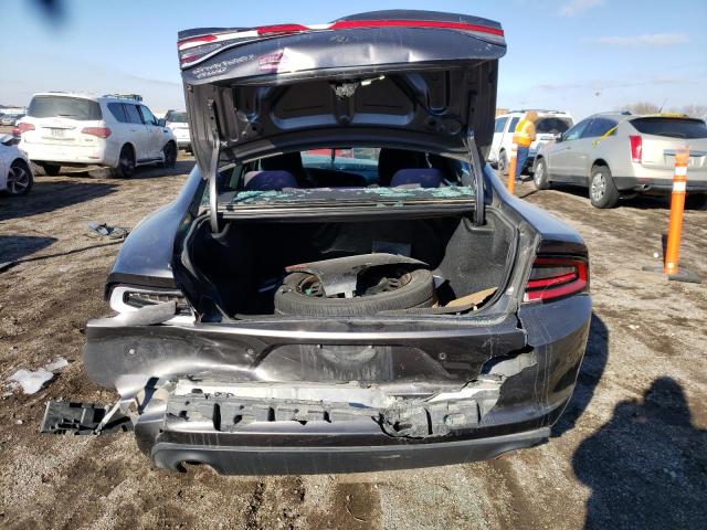 2C3CDXKT0FH875427 - 2015 DODGE CHARGER POLICE GRAY photo 6