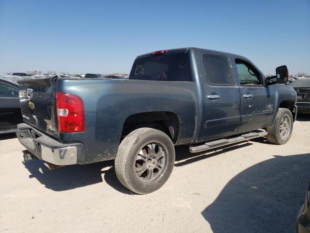 2GCEC13J171604386 - 2007 CHEVROLET SILVERADO C1500 CREW CAB BLUE photo 3