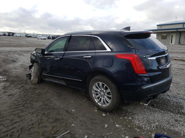 1GYKNBRS6HZ140033 - 2017 CADILLAC XT5 LUXURY BLUE photo 2