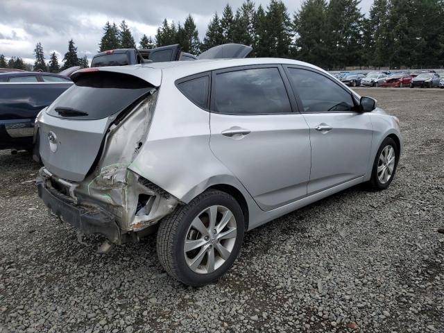 KMHCU5AE5CU002876 - 2012 HYUNDAI ACCENT GLS SILVER photo 3