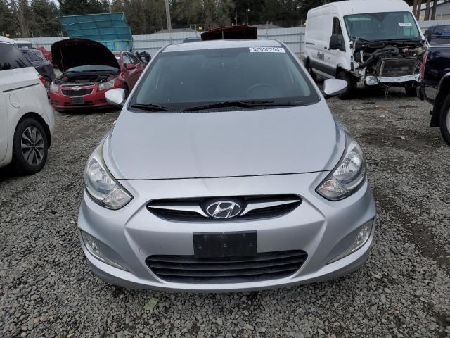 KMHCU5AE5CU002876 - 2012 HYUNDAI ACCENT GLS SILVER photo 5