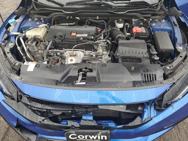 2HGFC2F83MH538897 - 2021 HONDA CIVIC SPORT BLUE photo 11