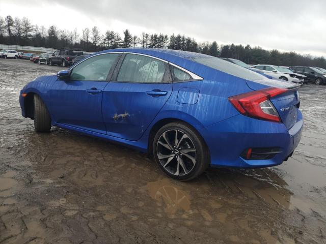 2HGFC2F83MH538897 - 2021 HONDA CIVIC SPORT BLUE photo 2