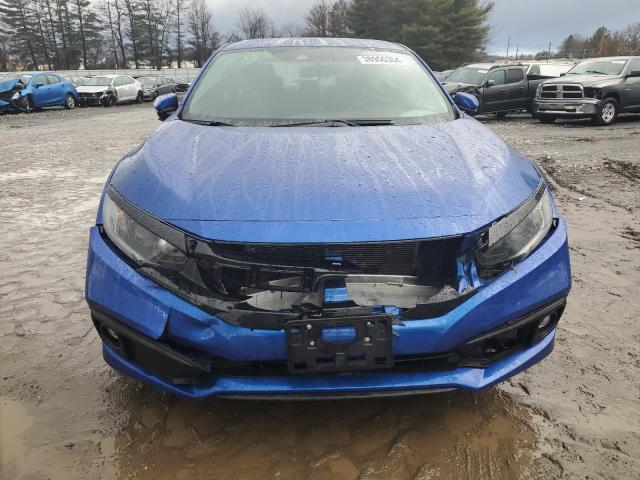 2HGFC2F83MH538897 - 2021 HONDA CIVIC SPORT BLUE photo 5