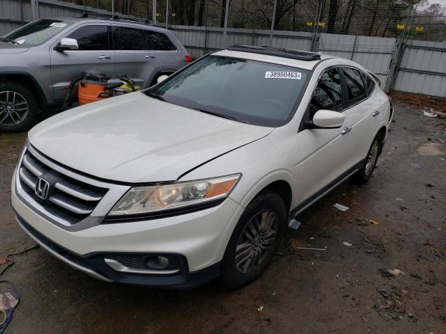 5J6TF3H34EL000482 - 2014 HONDA CROSSTOUR EX WHITE photo 1