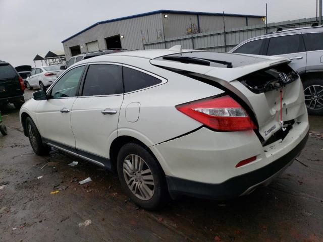 5J6TF3H34EL000482 - 2014 HONDA CROSSTOUR EX WHITE photo 2