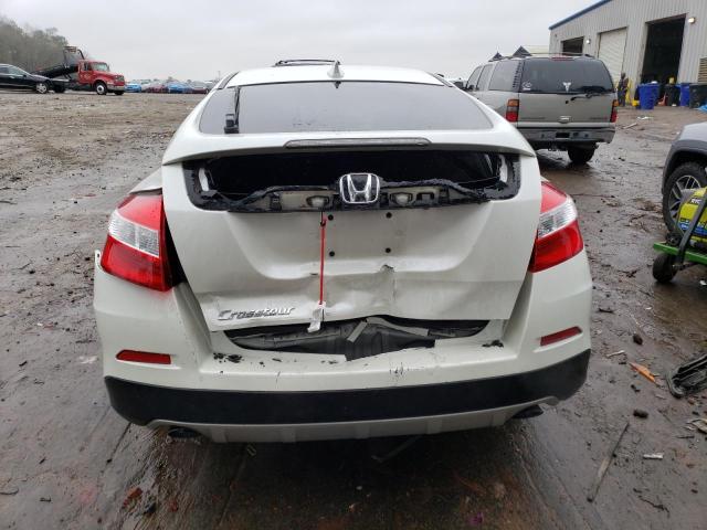 5J6TF3H34EL000482 - 2014 HONDA CROSSTOUR EX WHITE photo 6