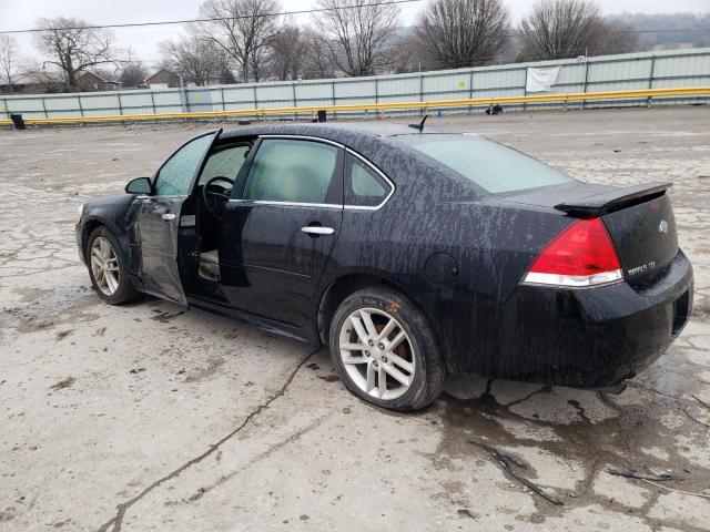 2G1WC5E32D1149000 - 2013 CHEVROLET IMPALA LTZ BLACK photo 2