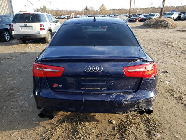 WAUF2AFC2EN048621 - 2014 AUDI S6 BLUE photo 6