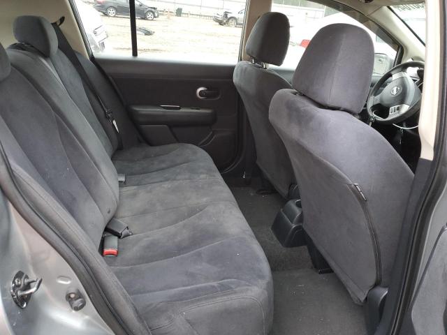 3N1BC13EX8L372007 - 2008 NISSAN VERSA S GRAY photo 10