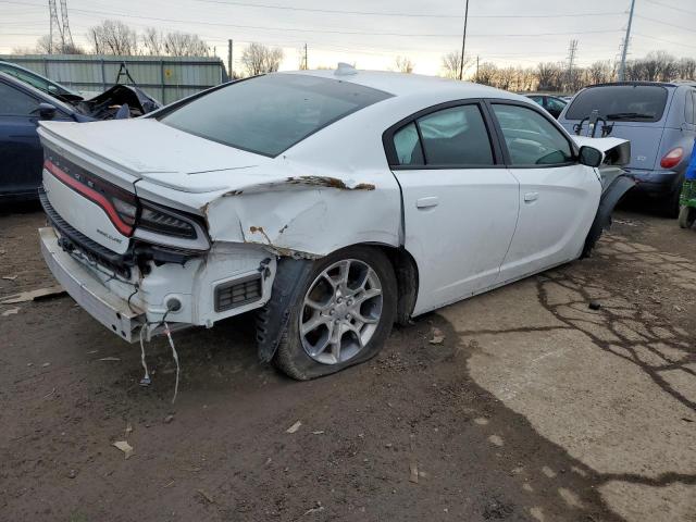 2C3CDXJG3GH310689 - 2016 DODGE CHARGER SXT WHITE photo 3