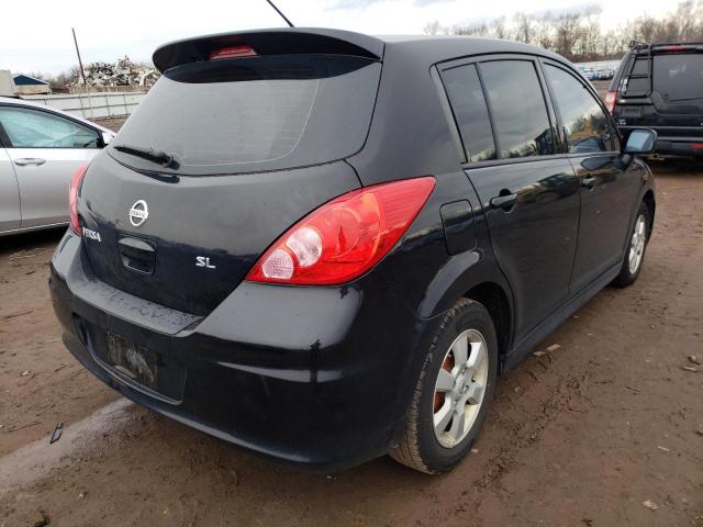 3N1BC1CP3BL371354 - 2011 NISSAN VERSA S BLACK photo 3