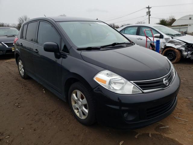 3N1BC1CP3BL371354 - 2011 NISSAN VERSA S BLACK photo 4