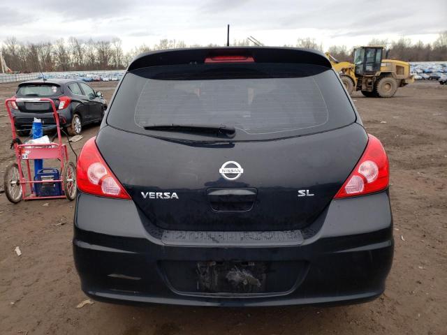 3N1BC1CP3BL371354 - 2011 NISSAN VERSA S BLACK photo 6