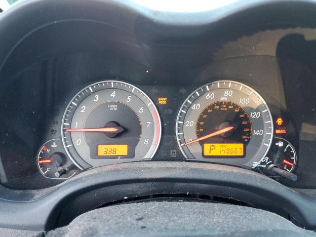 2T1BU4EE8AC231874 - 2010 TOYOTA COROLLA BASE BLUE photo 9