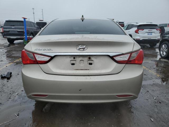 5NPEB4AC9BH201966 - 2011 HYUNDAI SONATA GLS TAN photo 6