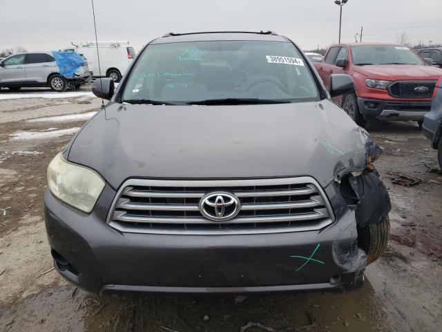 JTEZA3EH8A2010958 - 2010 TOYOTA HIGHLANDER GRAY photo 5