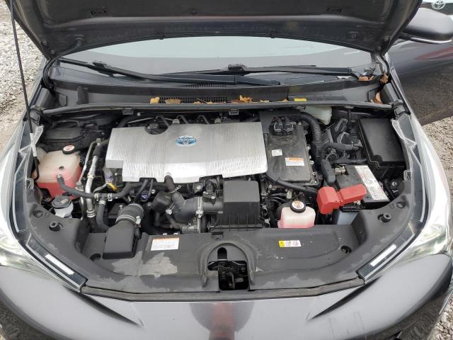 JTDKARFU1J3056288 - 2018 TOYOTA PRIUS GRAY photo 11