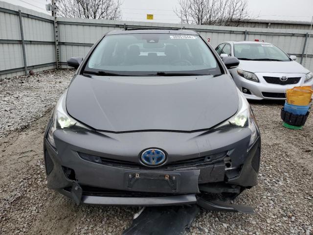 JTDKARFU1J3056288 - 2018 TOYOTA PRIUS GRAY photo 5