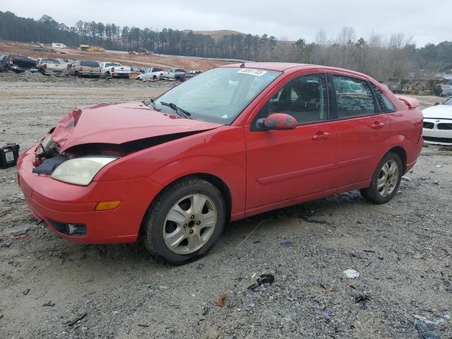 1FAHP38Z55W185417 - 2005 FORD FOCUS ZX4 ST RED photo 1