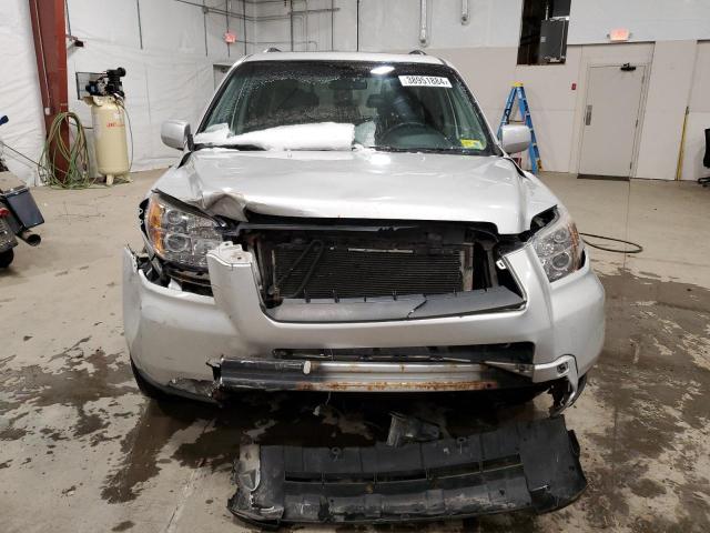 5FNYF18748B012237 - 2008 HONDA PILOT EXL SILVER photo 5