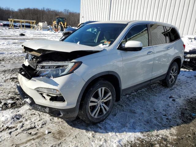 5FNYF6H35HB034130 - 2017 HONDA PILOT EX WHITE photo 1