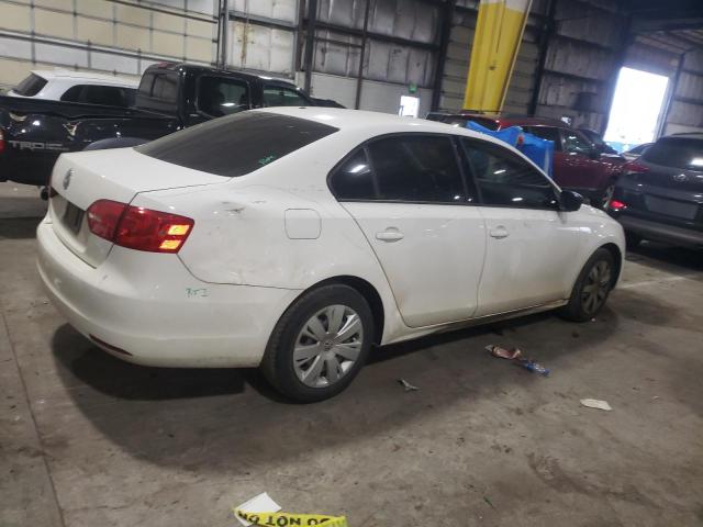 3VW2K7AJ8CM355094 - 2012 VOLKSWAGEN JETTA BASE 白色 照片 3