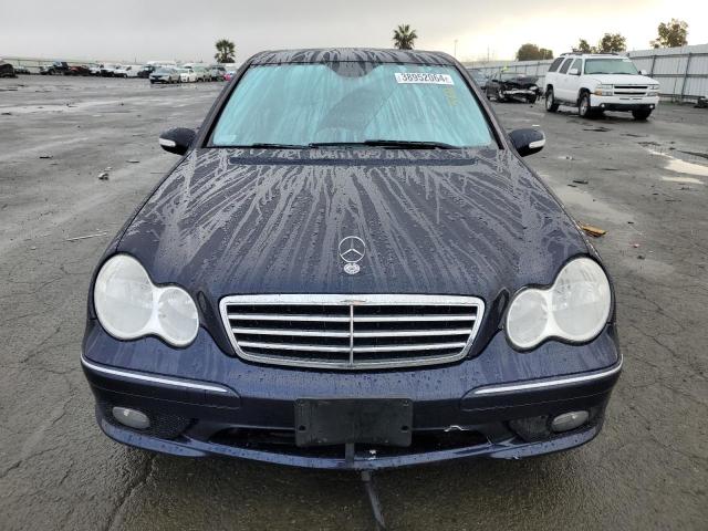 WDBRF52H47F930012 - 2007 MERCEDES-BENZ C 230 BLUE photo 5