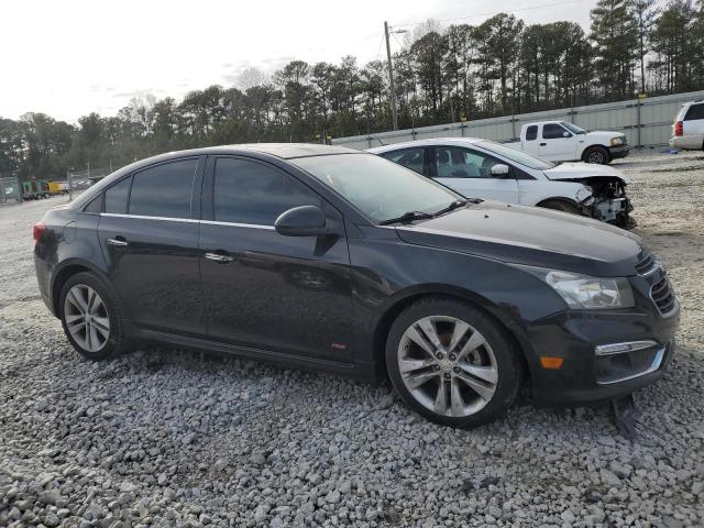 1G1PG5SB0F7227784 - 2015 CHEVROLET CRUZE LTZ BLACK photo 4