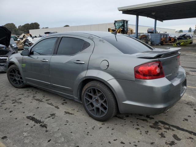 1C3CDZEG1CN327899 - 2012 DODGE AVENGER SXT GRAY photo 2