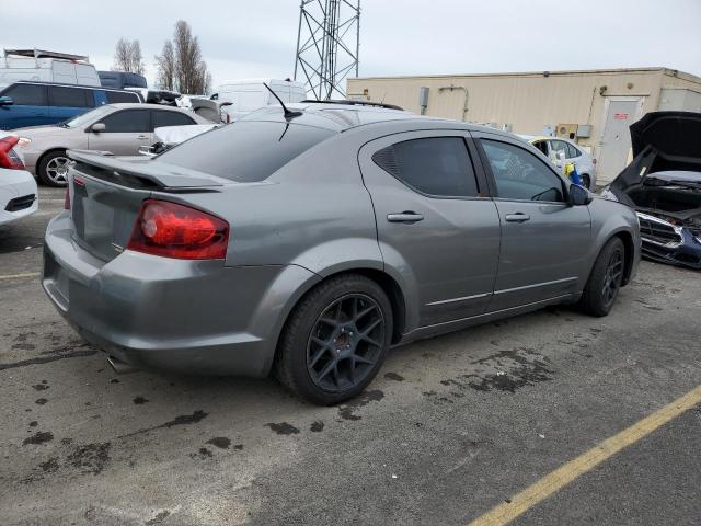 1C3CDZEG1CN327899 - 2012 DODGE AVENGER SXT GRAY photo 3