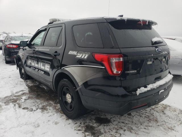 1FM5K8AR0JGA83364 - 2018 FORD EXPLORER POLICE INTERCEPTOR BLACK photo 2