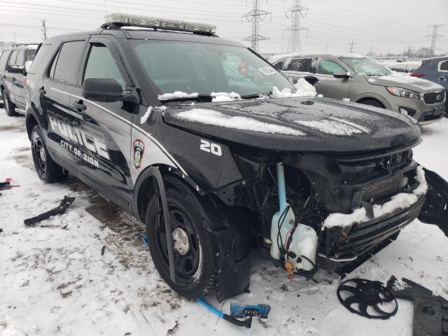 1FM5K8AR0JGA83364 - 2018 FORD EXPLORER POLICE INTERCEPTOR BLACK photo 4