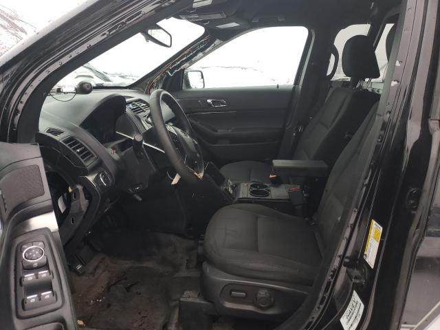 1FM5K8AR0JGA83364 - 2018 FORD EXPLORER POLICE INTERCEPTOR BLACK photo 7