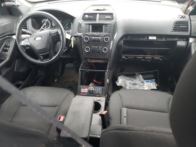 1FM5K8AR0JGA83364 - 2018 FORD EXPLORER POLICE INTERCEPTOR BLACK photo 8