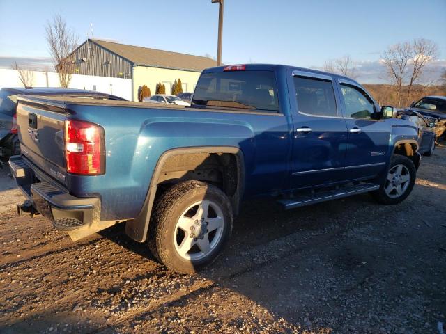 1GT12ZEG0FF669030 - 2015 GMC SIERRA K2500 SLT BLUE photo 3