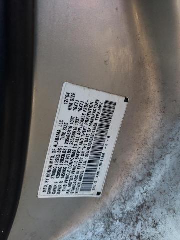 5FNRL38635B041658 - 2005 HONDA ODYSSEY EXL SILVER photo 13