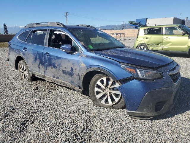 4S4BTACC3M3161633 - 2021 SUBARU OUTBACK PREMIUM BLUE photo 4