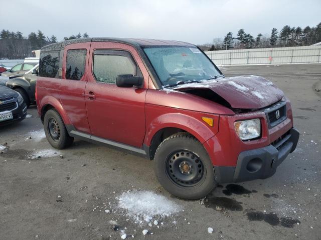 5J6YH28726L022270 - 2006 HONDA ELEMENT EX RED photo 4