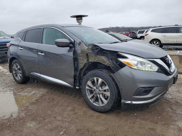 5N1AZ2MG1GN161608 - 2016 NISSAN MURANO S GRAY photo 4