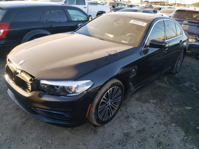 WBAJB1C53KB375218 - 2019 BMW 530XE BLACK photo 1