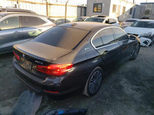 WBAJB1C53KB375218 - 2019 BMW 530XE BLACK photo 3