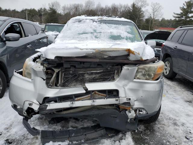 5FNYF18798B019507 - 2008 HONDA PILOT EXL GRAY photo 5