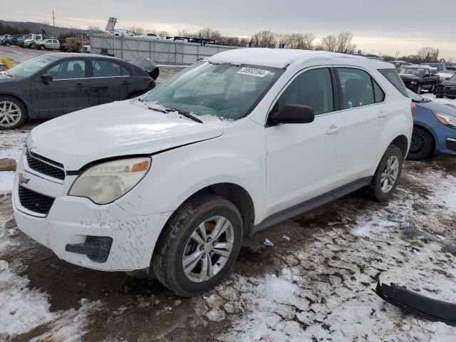 2CNALBEC7B6282783 - 2011 CHEVROLET EQUINOX LS WHITE photo 1