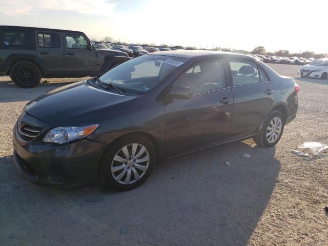 5YFBU4EE6DP091327 - 2013 TOYOTA COROLLA BASE GRAY photo 1