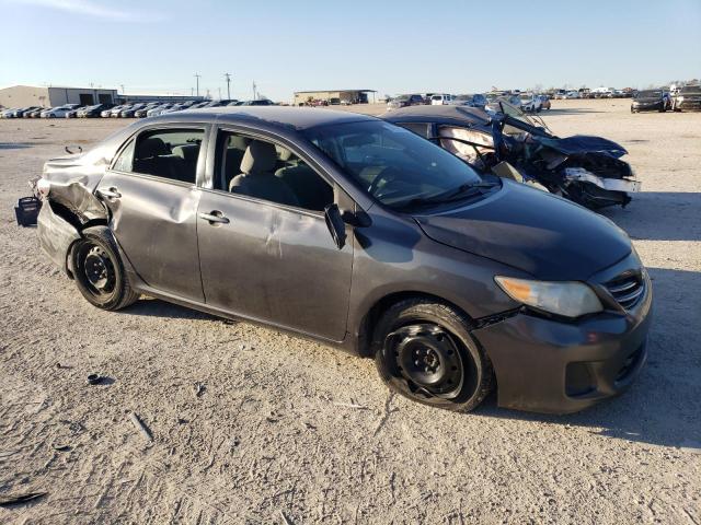 5YFBU4EE6DP091327 - 2013 TOYOTA COROLLA BASE GRAY photo 4