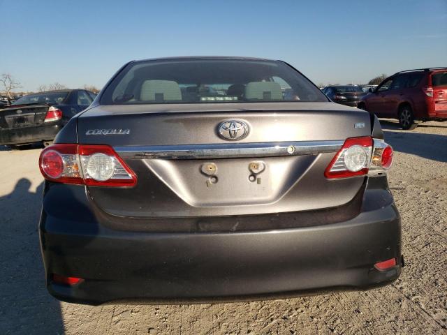 5YFBU4EE6DP091327 - 2013 TOYOTA COROLLA BASE GRAY photo 6