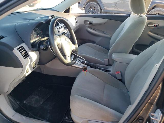 5YFBU4EE6DP091327 - 2013 TOYOTA COROLLA BASE GRAY photo 7